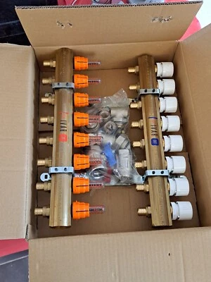 8 port manifold , heat radiant - Image 1 of 4