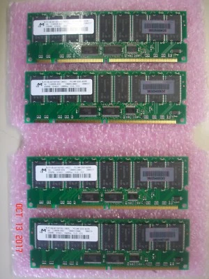 3X-MS810-EA 1GB (4 x 256MB) MEMORY KIT 4  ALPHASERVER DS20L PC100 SYNCH CL2 ECC - Image 1 of 4