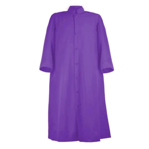 Child Servers Cassock Graduation Gown Roman Catholic Robe Liturgical Vestments - Picture 1 of 12