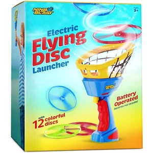 Flying Disc Launcher for Kids - Boys Toys Ages 4-8 Year Old - Birthday Gifts ... - Picture 1 of 8