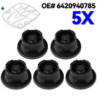 5x MOUNTING ELEMENT BALL PAN RUBBER MILLING ENGINE COVER for Mercedes/-