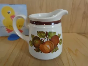 Vintage Creamer MITTERTEICH BAVARIA DEBRA Fruit Design Brown Green - Picture 1 of 6