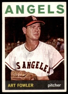 1964 Topps Art Fowler Baseball Card Los Angeles Angels #349 - Picture 1 of 2