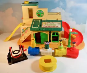 Fisher Price Play Familie Sesamstraße Clubhaus ~ Big Bird ~ Ernie ~ Bert ~ The Count - Bild 1 von 12