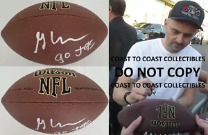 Gary Vaynerchuk New York Jets firmato NFL football COA prova esatta autografo raro - Foto 1 di 3