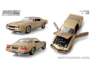 GREENLIGHT Terminator 2 Diecast Model 1/18 1979 Chevrolet Camaro Z/28 GOLD - Imagen 1 de 2