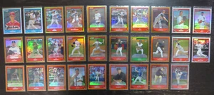 2007 Bowman Chrome Orange Gold Refractors - You Pick - Picture 1 of 1