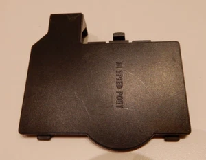 Hi Speed Port Cover Part Official Nintendo Gamecube Black - Picture 1 of 5