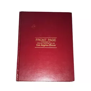 RARE FIND 1881-1987 Front Page Collection of Historical Events BOOK - Picture 1 of 14