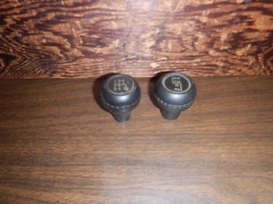 Jeep Wrangler YJ 1987-1995 Shift Shifter Knob Pair OEM FREE SHIPPING - Picture 1 of 1