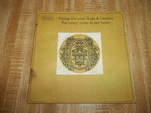 Sears - Caring for Your Rugs and Carpets for Every Room in the House - Vintage  - Picture 1 of 6