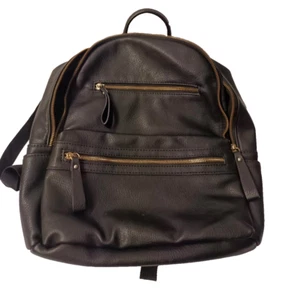Sportsgirl Carry Bag Handbag Backpack Black Gold - Picture 1 of 10