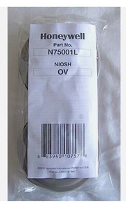 North Honeywell N75001L Organic Vapor Respirator Filter Cartridge 1-Pair N75001 - Picture 1 of 3