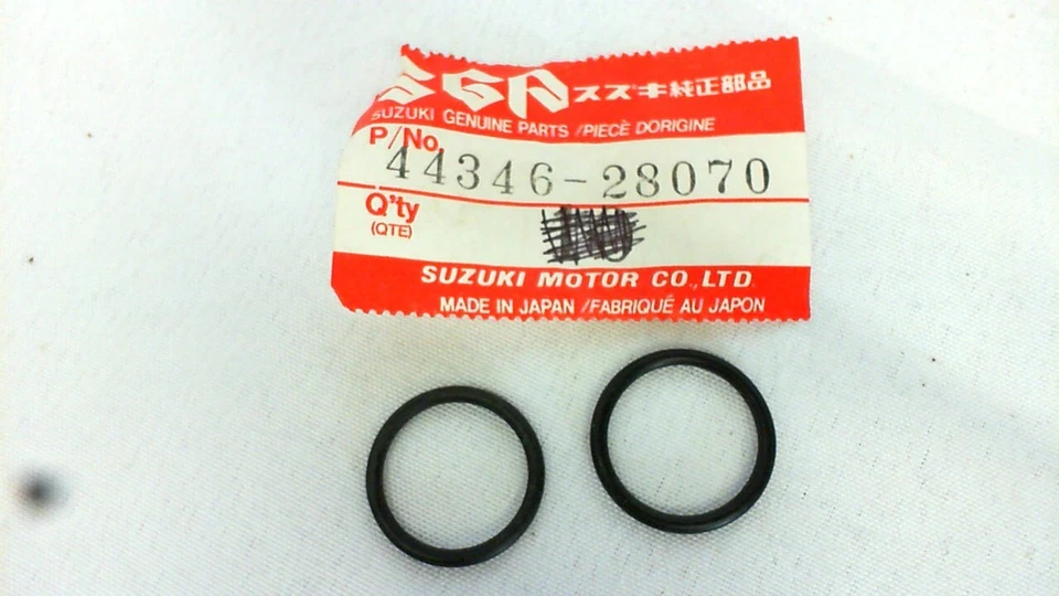 NOS OEM Suzuki 44346-28070 STRAINER CUP GASKET 1978 DS80 1985 DR100 DR250 LOT - Image 1 of 1
