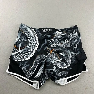 Venum Shorts Mens 38 XXL Black Flat Front Lightweight Chino - Picture 1 of 10