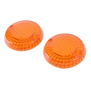 2x Amber Turn Signals Lens Covers For Yamaha Bolt XVS950 2013-2024 - Picture 1 of 8