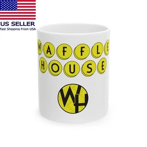 WAFFLE HOUSE 11oz 15oz Coffee Tea White Mug - Picture 1 of 3