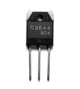 2pc NPN Switching Power Transistor 2SC3644 TO-3P * 800V 12A 150W * Sanyo - Picture 1 of 1