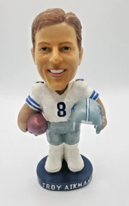 NFL Troy Aikman #8 Dallas Cowboys Quarterback Bobble Head Bobble Dobbles - Picture 1 of 6