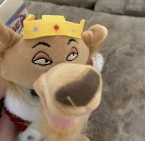 Figura de peluche del príncipe John Robin Hood de Disney. Nuevo con etiquetas - Imagen 1 de 8
