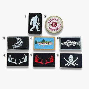 Hook & Loop Removable Patch - Airsoft / Paintball / Militär / Haustier / Fisch - Bild 1 von 4