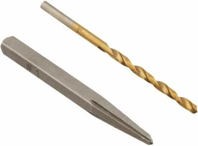 Kawasaki 840484  #1 Screw Extractor & Titanium Coated Drill Bit 1/8"  - Image 1 of 2