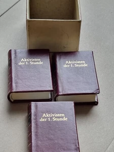 Minibücher DDR Aktivisten der 1. Stunde - Bild 1 von 4