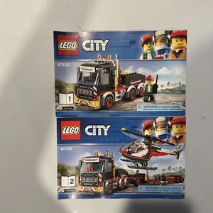 LEGO CITY: Heavy Cargo Transport set 60183 INSTRUCTIONS ONLY - Picture 1 of 1