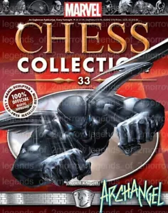EAGLEMOSS MARVEL CHESS COLLECTION ISSUE 33 ARCHANGEL MAGAZINE ONLY - Picture 1 of 1