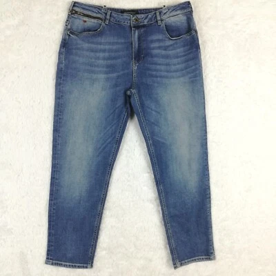 Maison Scotch Womens Jeans Ami Slim Boyfriend Blue Denim Medium Wash 30 - Image 1 of 4