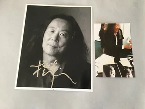 YANG LIAN 杨炼 Swiss-Chinese poet Literature signed photo 8x10 + photo proof - Picture 1 of 1