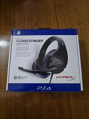PS4 HyperX Cloud Sringer Gaming Headset - Sealed and Unused - Image 1 of 3