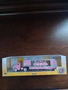 M2 Machines Auto Haulers 1956 Ford C500 COE & 1949 Mercury SUPER CHASE 1/64 - Picture 1 of 7