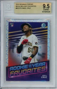 2022 Bowman Cromo ROYF-5 Oneil Cruz BGS 9,5 Gema Como Nuevo - Imagen 1 de 2