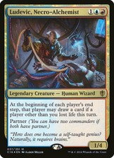 MTG 1x Foil LUDEVIC, NECRO-ALCHEMIST Commander 2016 C16 (Good)