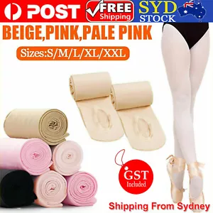 CONVERTIBLE TIGHTS DANCE STOCKINGS BALLET PANTYHOSE SIZE ADULT & CHILDREN COLORS - Picture 1 of 16