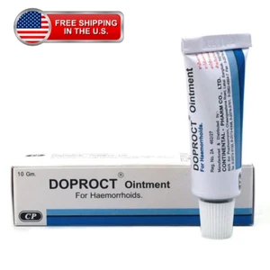 Crema Doproct 10G para aliviar el dolor tratamiento hinchazón máximo - Imagen 1 de 3