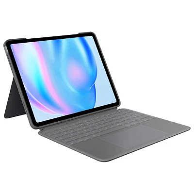 Logitech Combo Touch für iPad Air 13 Zoll Tablet-Tastatur mit Bookcover  - Bild 1 von 4