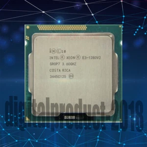 Intel Xeon E3-1280 V2 3.6 GHz Quad-Core L3 8M Socket 1155 69W CPU Processor - Picture 1 of 1