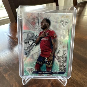 2023 Topps Chrome MLS ANDERSON JULIO DERBY DIAMONDS AQUA 82/99 #DD-14 - Picture 1 of 3