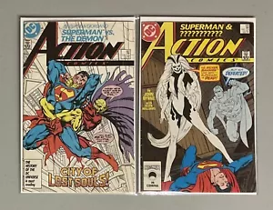 🔥DC Comic Keys🔥Action Comics #587 & #595 (1987)🔥FN(6.5-7.5)🔥 - Bild 1 von 5
