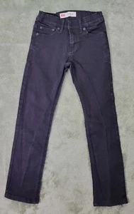 Levi's 511 Jeans Slim Fit Black Denim - Picture 1 of 6