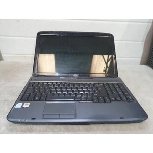 Acer Aspire 5735Z MS2253 Laptop Black 15.6" LCD Display Window Vista - For Parts - Picture 1 of 17