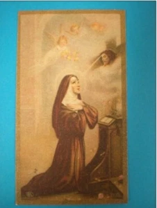 SANTA RITA DA CASCIA SANTINO dorato EDIZIONI EB 2133 - Bild 1 von 2
