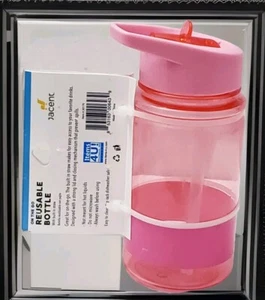 On the go kids water bottle with built in straw BPA Free 15 Oz New - Picture 1 of 3