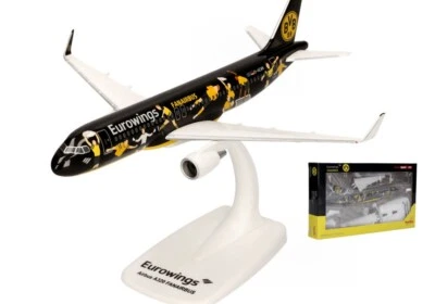 MODELLINO AEREO STATICO HERPA EUROWINGS AIRBUS A320 BVB FAINARBUS SCALA 1:200 - Immagine 1 di 4