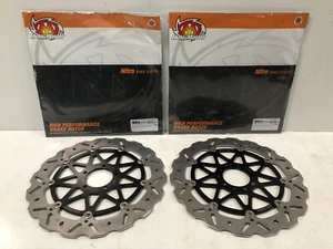 Motomaster Nitro Bremsscheiben Bremse vorne KTM Super Duke 1290 R + GT - Picture 1 of 5