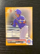 2017 Bowman Eloy Jimenez Orange Parallel /25 Prospect #BP50 Cubs White Sox