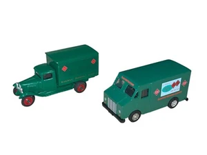 ERTL Railway Express Agency 1930 Chevrolet Delivery Truck & Step Side Van 1:43 - Picture 1 of 10