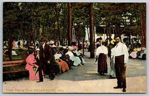 Postcard Shady Resting Place Cedar Point Ohio *8390 - Picture 1 of 2